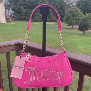Juicy Couture Obsession Shoulder Bag Juicy Pink NWT